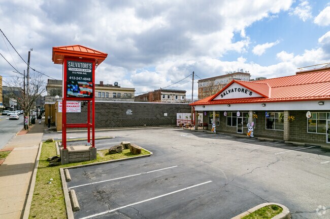 Residents of Wilkinsburg head to Salvatore's Pizza House for a slice.