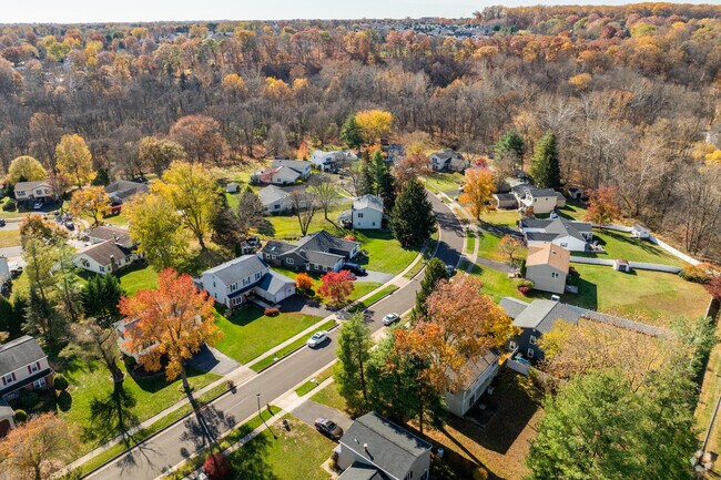 Richboro homes sit near parks and preserved green spaces.
