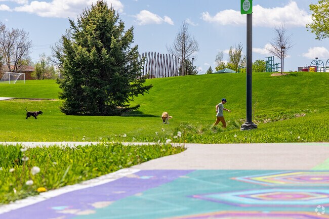Art trails and open green spaces define Walker-Branch Park in Lakewood.