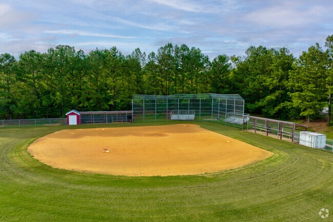 Wakefield High School also has a well-kept baseball/softball field.