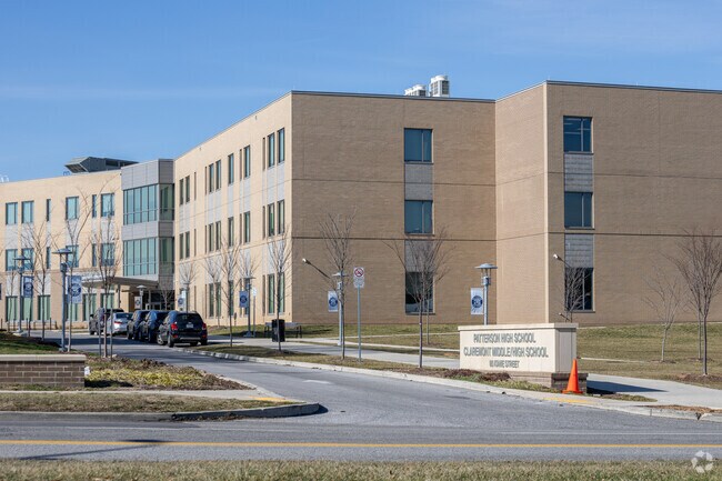 There is a school store full of supplies available to students at Patterson High School.