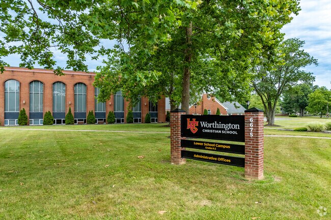 Worthington Christian School integrates faith-based learning with a rigorous academic program.