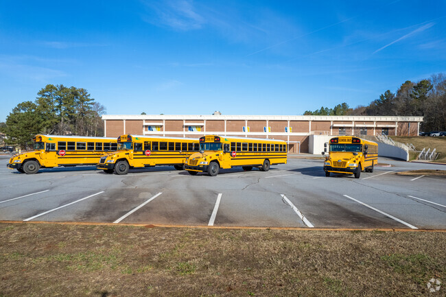 Palmetto Elementary School serves around 300 students daily.