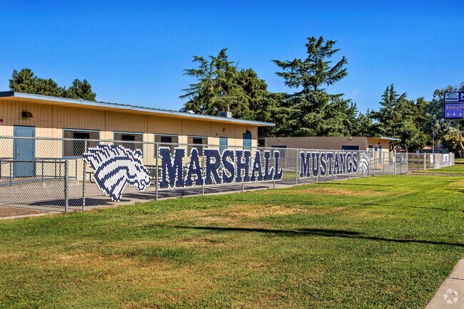 James Marshall Elementary School in Rouse Modesto, Ca home of The Mustangs.