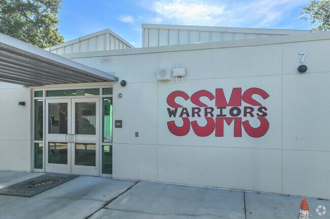 Silver Sands Middle School, located in Port Orange, is home to the Warriors.