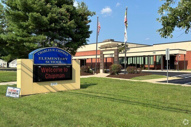 Charles H. Chipman Elementary School serves the community of Salisbury.