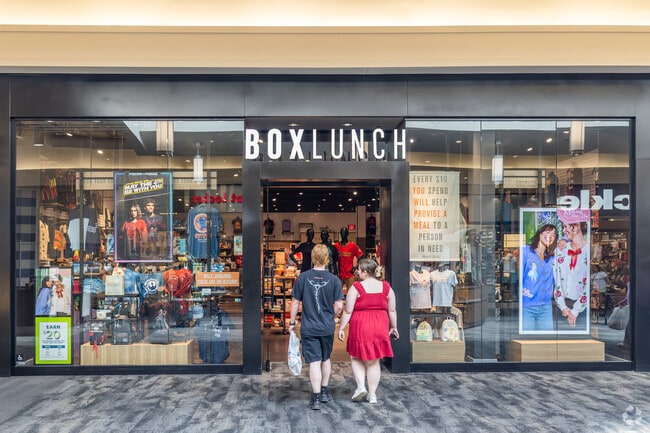 The Huntington Mall features chain retail and department stores for the residents of Ona.