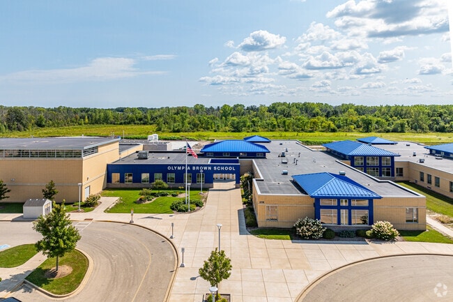 Starting age for pre-school at Olympia Brown Elementary School is 4 years old.