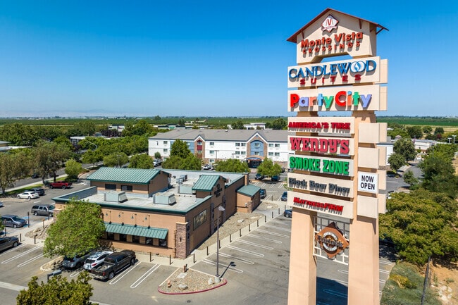 Monte Vista Crossings is a retail hub in The City of  Turlock near Highway 99.