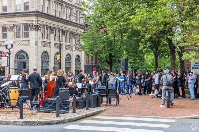 Bridgeport residents can head downtown for Music Friday on the third Friday of the month.