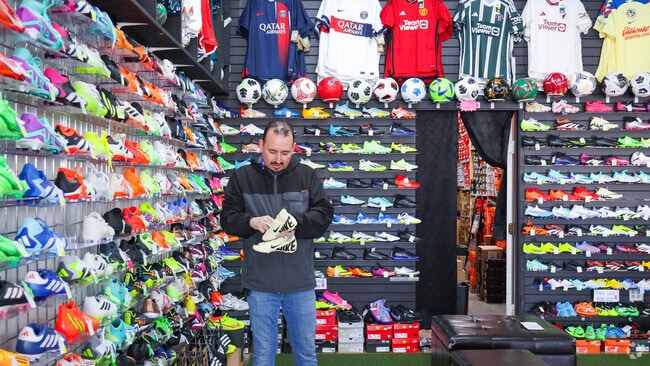 Soccer enthusiasts unite at Soccer City for all their gear needs.