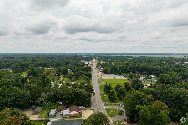Aerial view shows how green Ingleside neighborhood is.