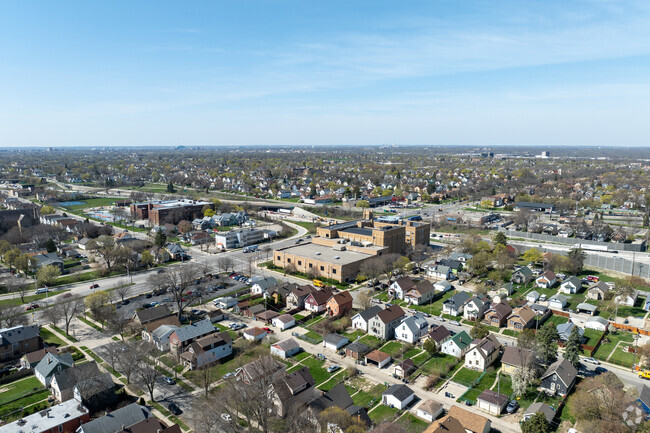 Students can enjoy the campus at Messmer High School.