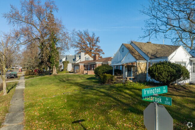 Irvington Park homes sit on quiet residential streets and have oversized yards.