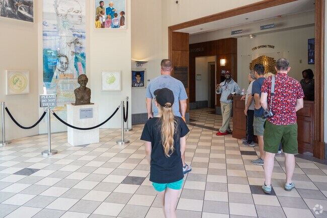 Explore Montgomery's history at the Rosa L. Parks Museum near South Hull Street.