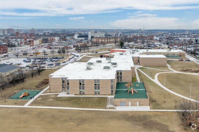 Sharp-Leadenhall Elementary School was a student population of 27.