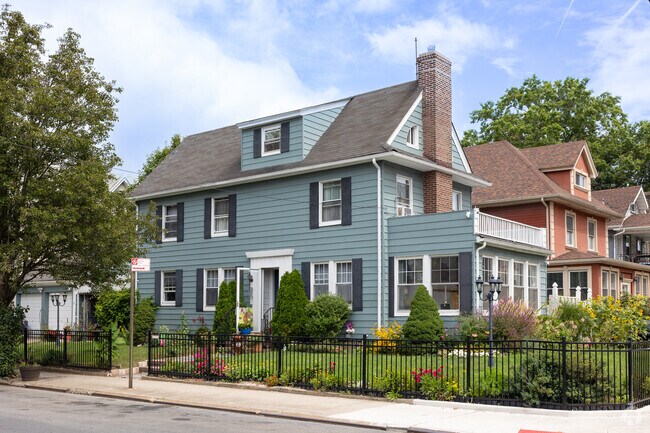 Charming Colonial Revival architecture graces East Flatbush.