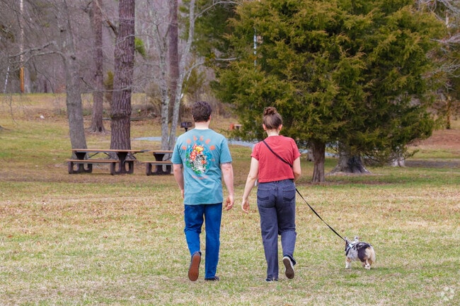 Silver Lake Regional Park near Hickory Grove is ideal for dog walks and outdoor adventures.