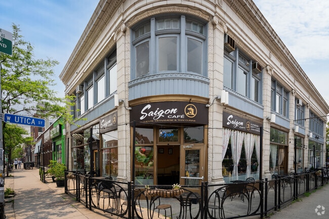 Saigon Cafe in Elmwood Bryant is a Vietnamese restaurant on the corner of Elmwood and Utica.