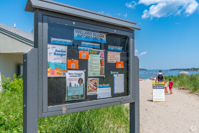 Bask in the sun at Willard Beach in nearby South Portland.