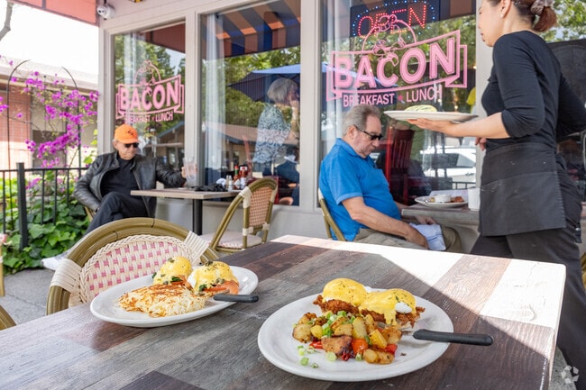 Bacon is a breakfast hot spot in West Novato.