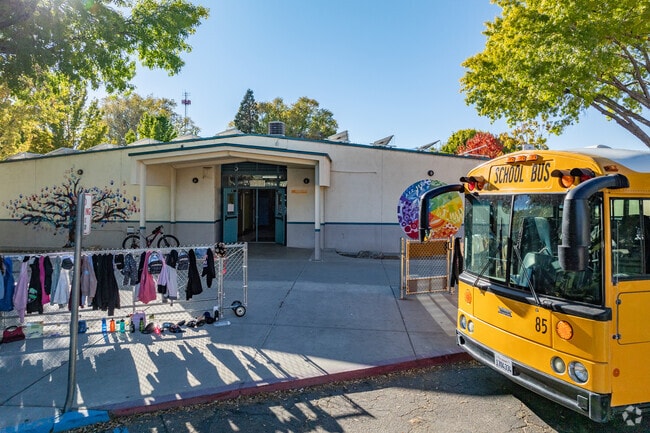 Bishop Elementary School students enjoy a positive and fun learning environment.