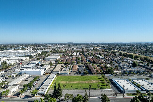 The athletic fields at Howard Tanner School in Paramount.