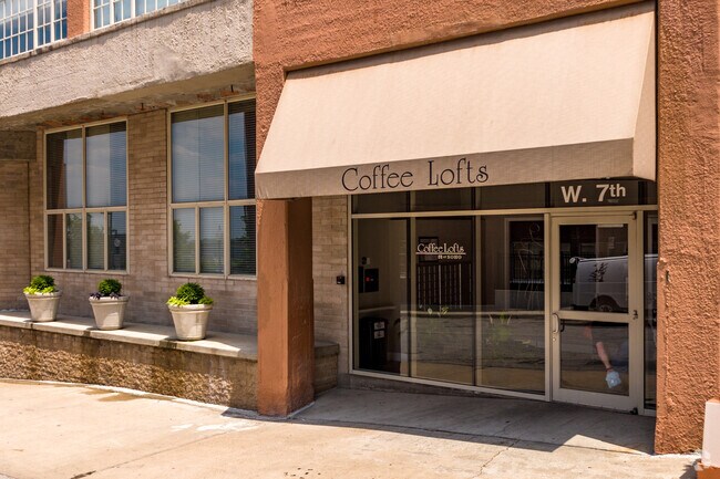 Coffee Lofts is a historic building within walking distance to the Library District.