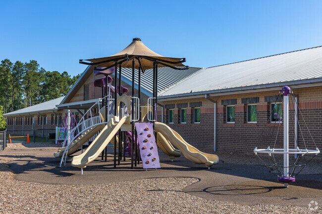 Philip Simmons Elementary School students love the playground.