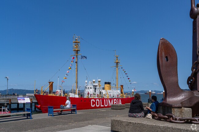 The Columbia River Maritime Museum collects and preserves the history of the Columbia River.