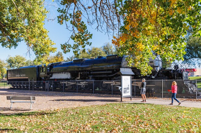 Holliday Park in Historic Cheyenne is home to Big Boy Engine 4004.