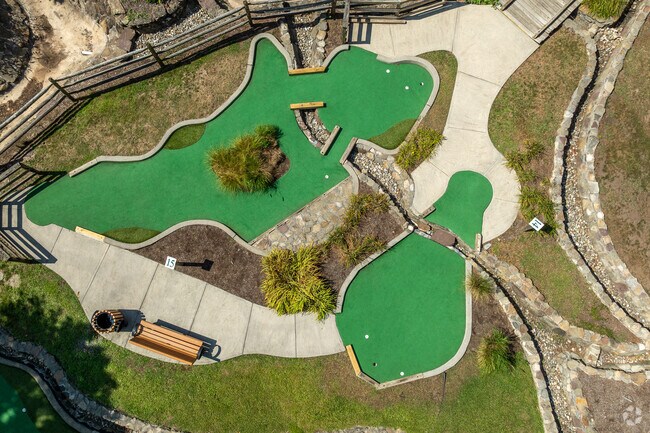 Germonds Park hosts mini golf competitions.