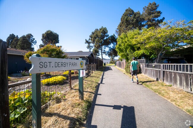 There is a local going in to Derby Park.