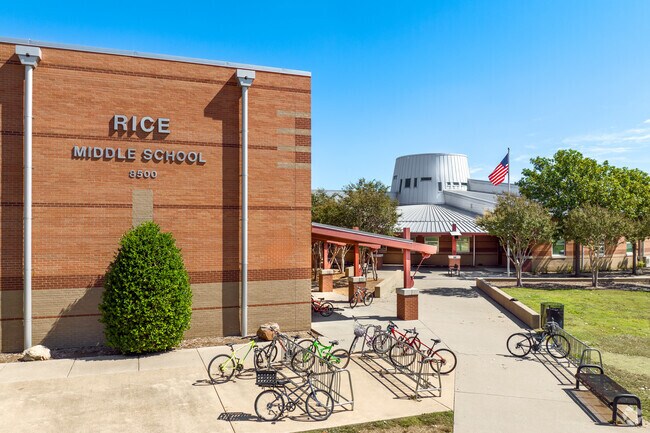 One option for middle schoolers is to attend Rice near Spring Ridge Neighborhood.