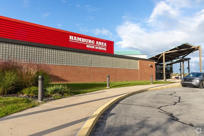 Hamburg Area High School offers dual enrollment and specialty courses.