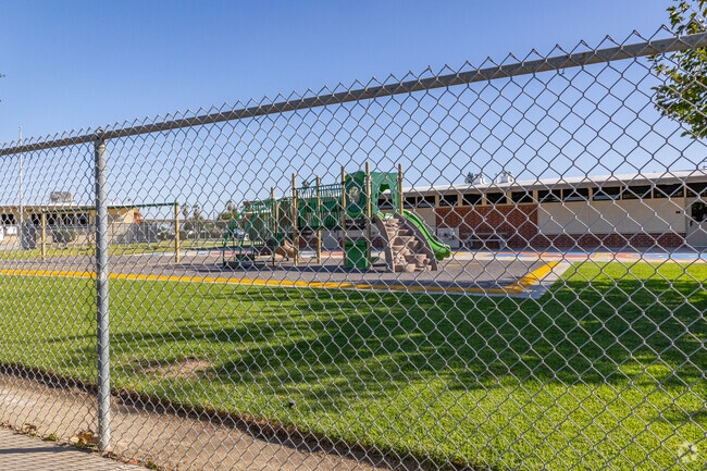 Your children will love playing on the playgrounds at  T. Simmons Elementary School.