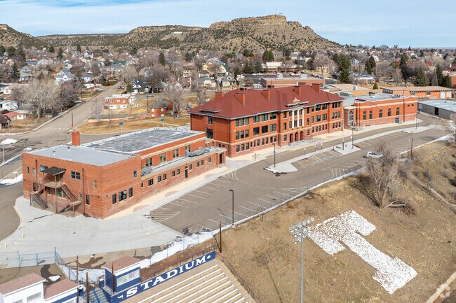Trinidad Middle School serves grades 6 through 8, and feeds into Trinidad High School.