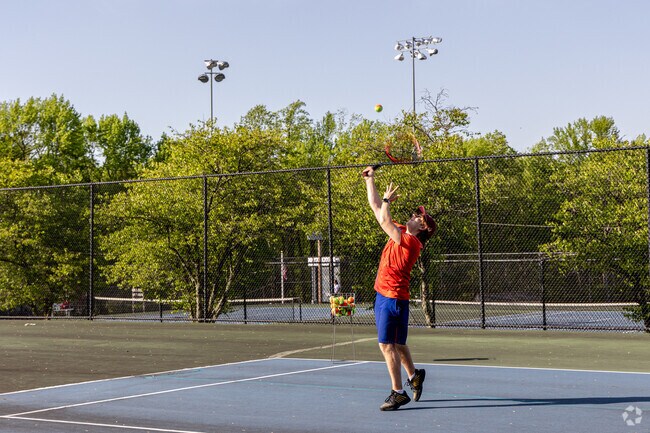 North Caldwell also features multiple tennis courts adjacent to Borough Hall.
