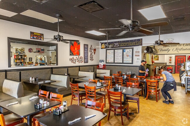 Pam's Country Restaurant is the local favorite for the mid-morning gathering in Jasmine Estates.