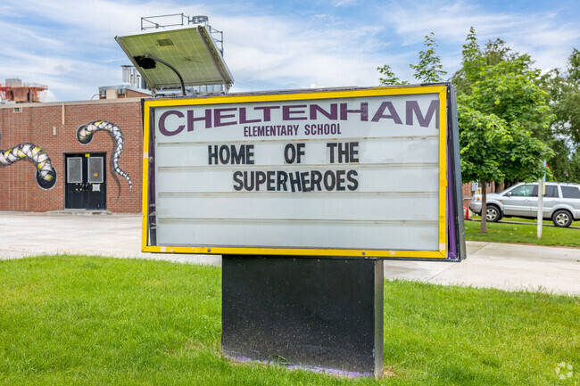Cheltenham Elementary School is home to the superheroes.