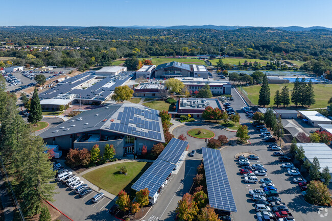 The beautiful campus of Del Oro High School includes modern amenities for students.