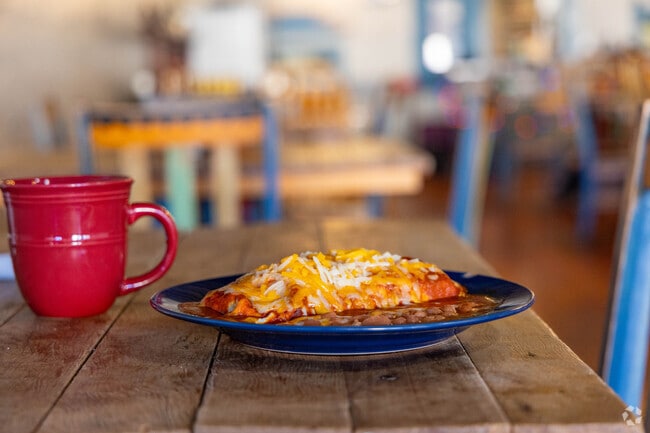 The Shaffer hotel restaurant is a historic building thats been serving Mountainair since 1923.