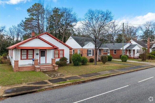 Many of the bungalow style homes in Birnie were built in the 1920s and 50s.