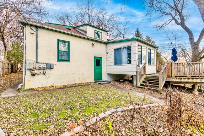 Backyard (Has since been landscaped)