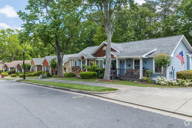 Charming single-family homes with shaded porches and well-kept lawns line the streets of Victory, offering a welcoming, community-oriented vibe.