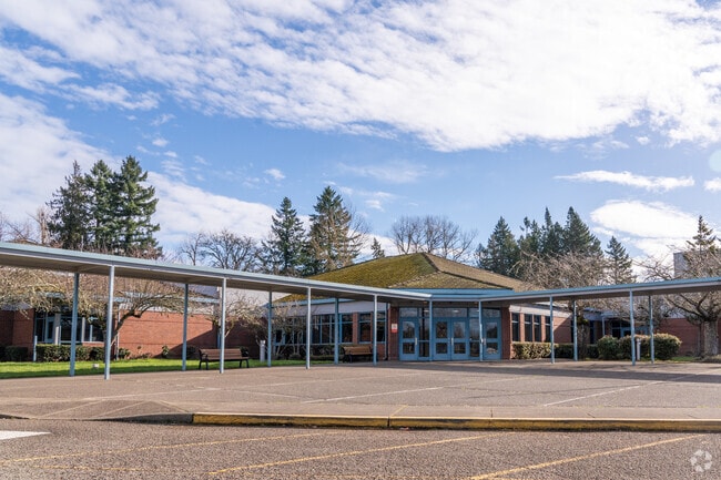 Meridian Creek Middle School can be found in the heart of Wilsonville.