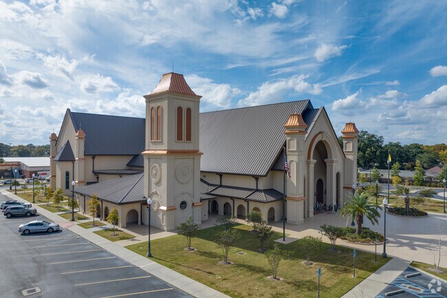 St. Pius X Catholic Church a staple in the Bois De Lafayette Area.