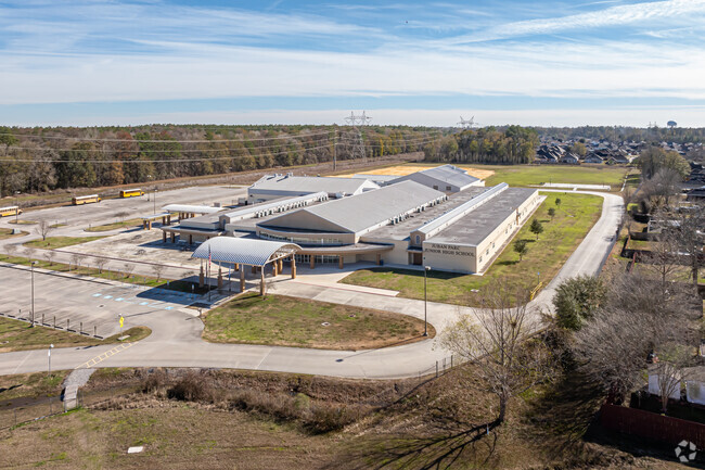 Juban Parc Junior High School sits on a 22-acre campus.