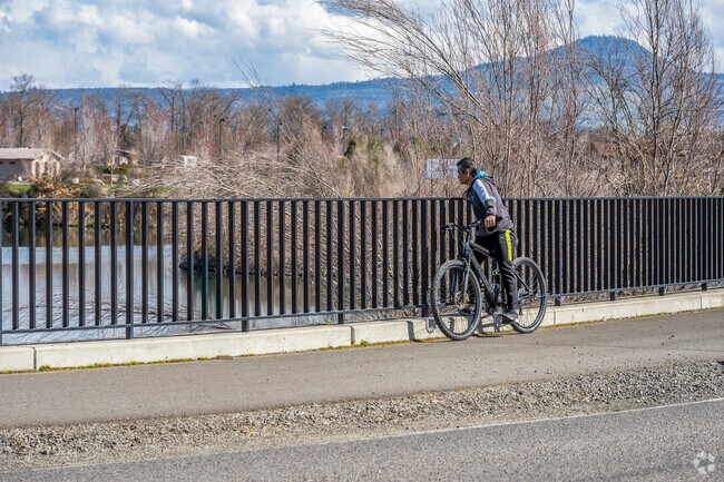 Bear Creek Greenway is long biking and walking pathway through most of Central Point.