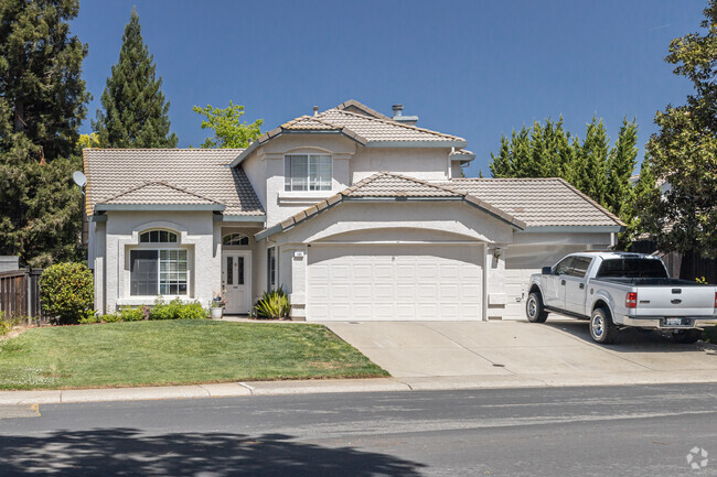 Common home styles in Natoma Station utilized Stucco walls and tile roofs.